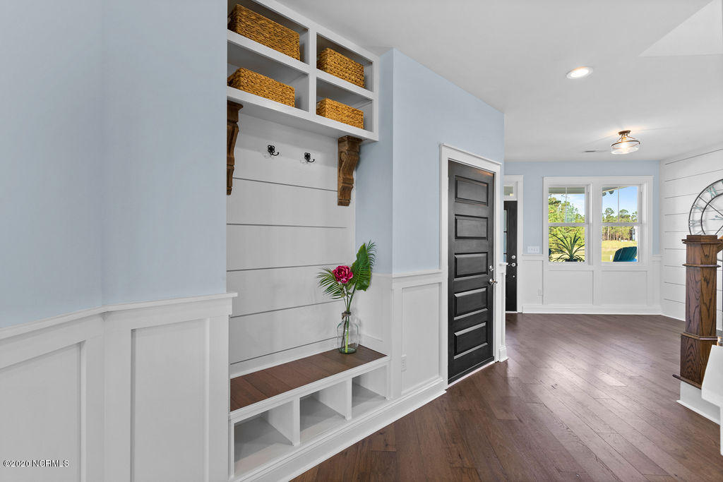 817 Sweetgrass Street Holly Ridge, NC 28445 - Photo 10 of 60 Shiplap Mud Bench with reclaimed corbels