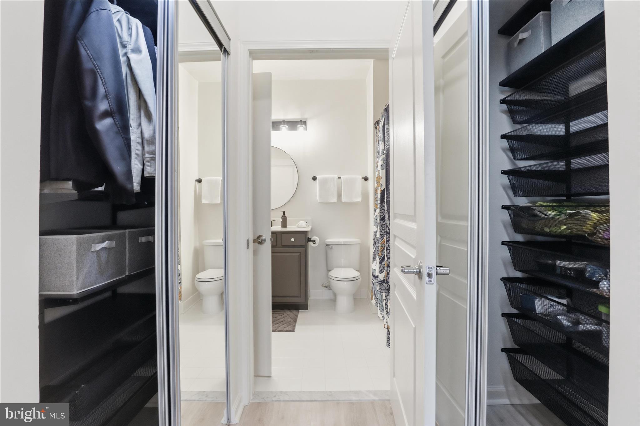 12001 Market Street, Unit 177 Reston, VA 20190 - Photo 20 of 63 Walk-In Closet with Ikea built-in shelving