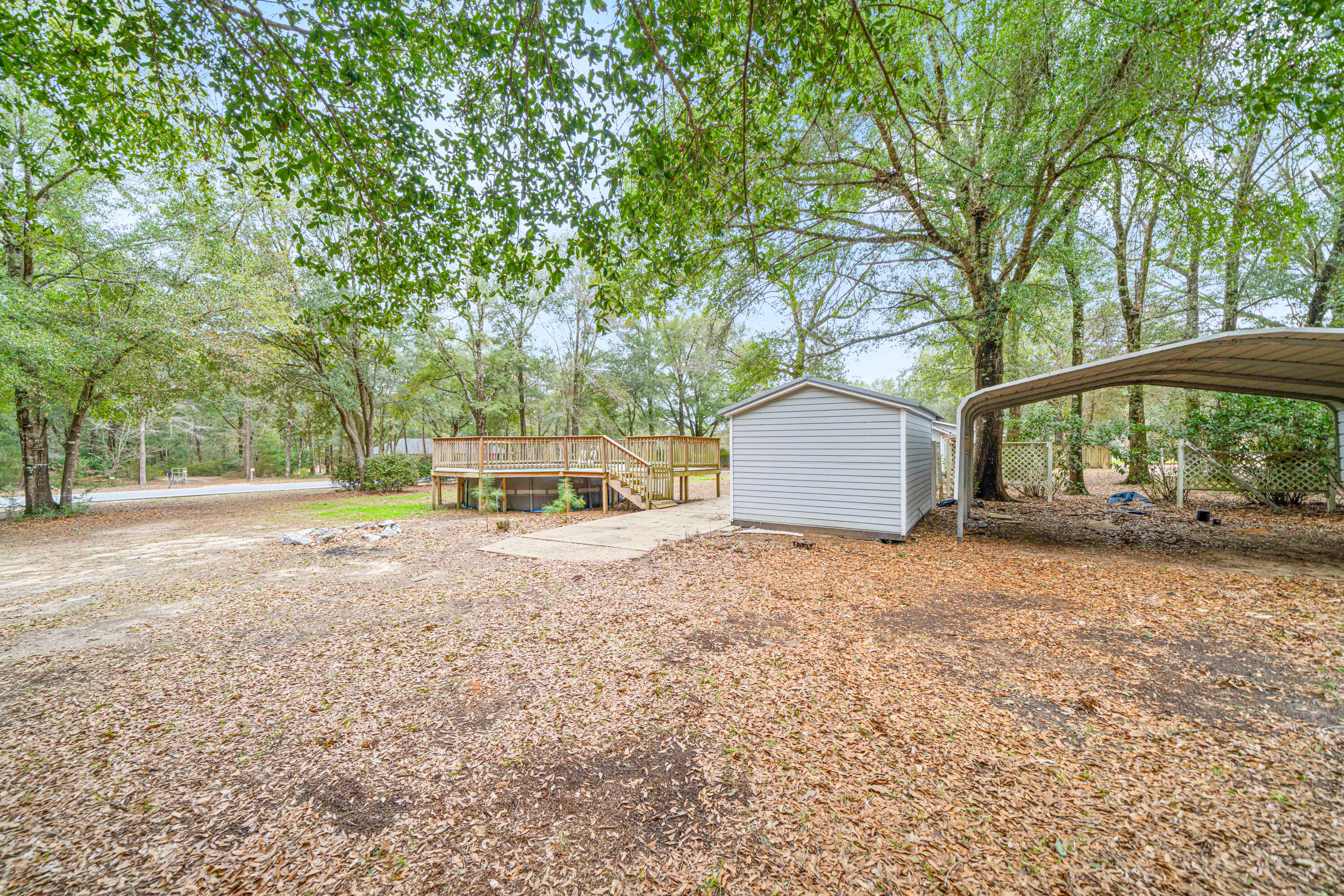 6004 Donald Guy Road Crestview, FL 32539 - Photo 26 of 31 Shed for Storage and Pool