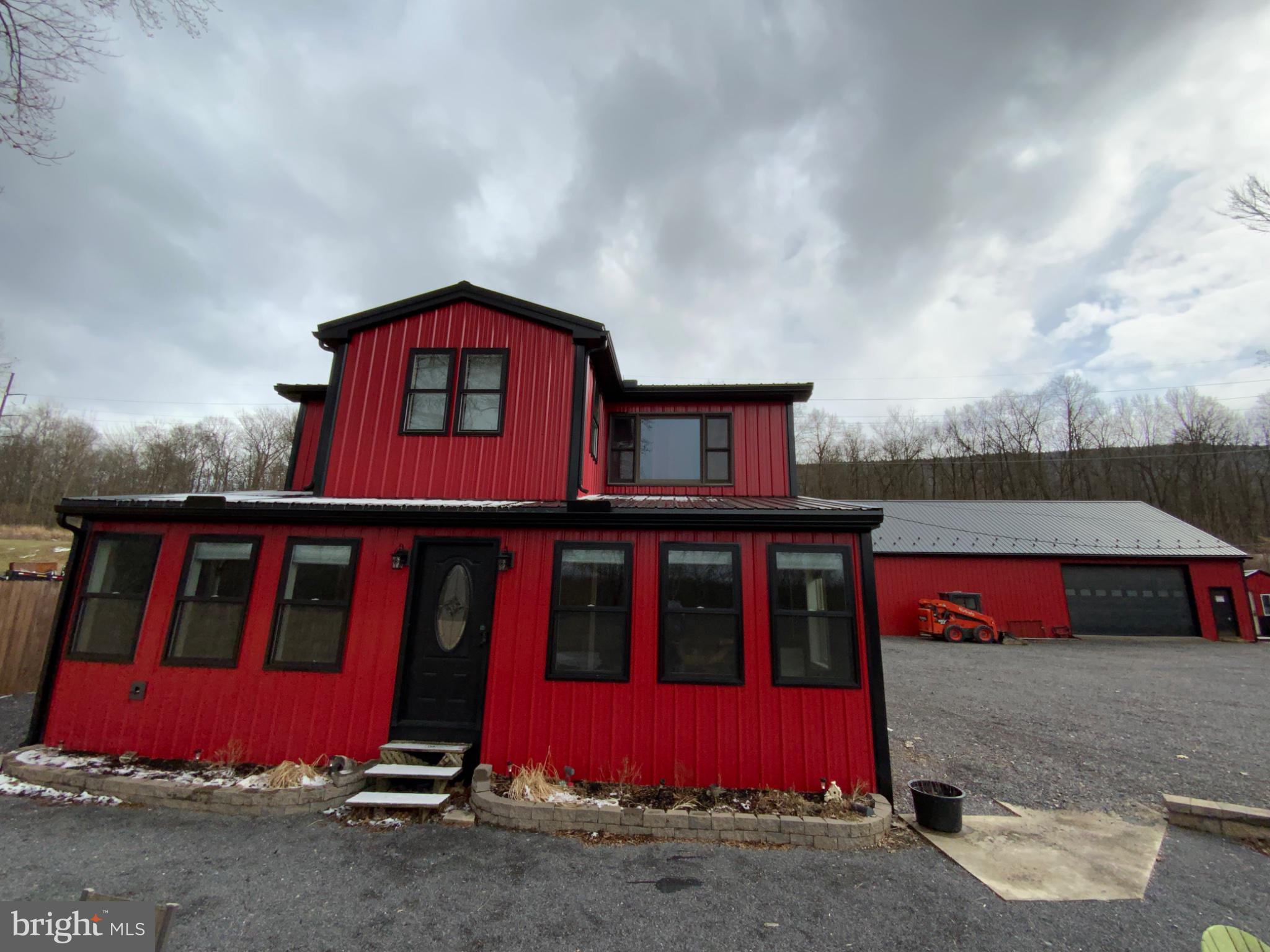 1682 Youngdale Road Lock Haven, PA 17745 - Photo 29 of 36 Vibrant red home with modern charm.