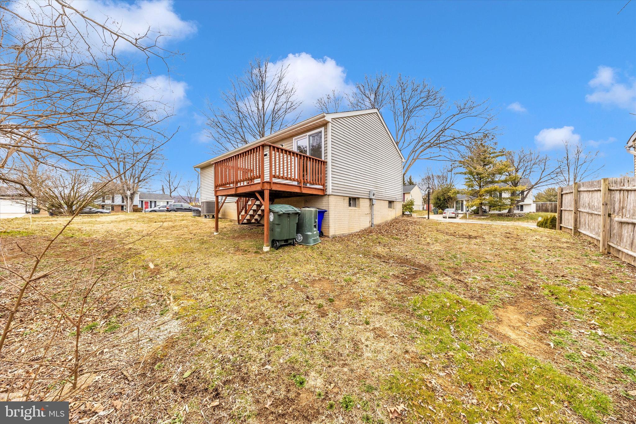 214 Savage Road Frederick, MD 21702 - Photo 21 of 25 a view of a backyard of the house