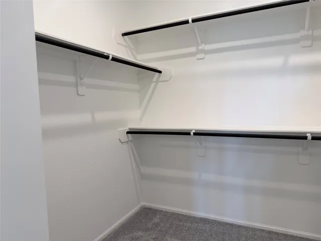 a view of walk in closet