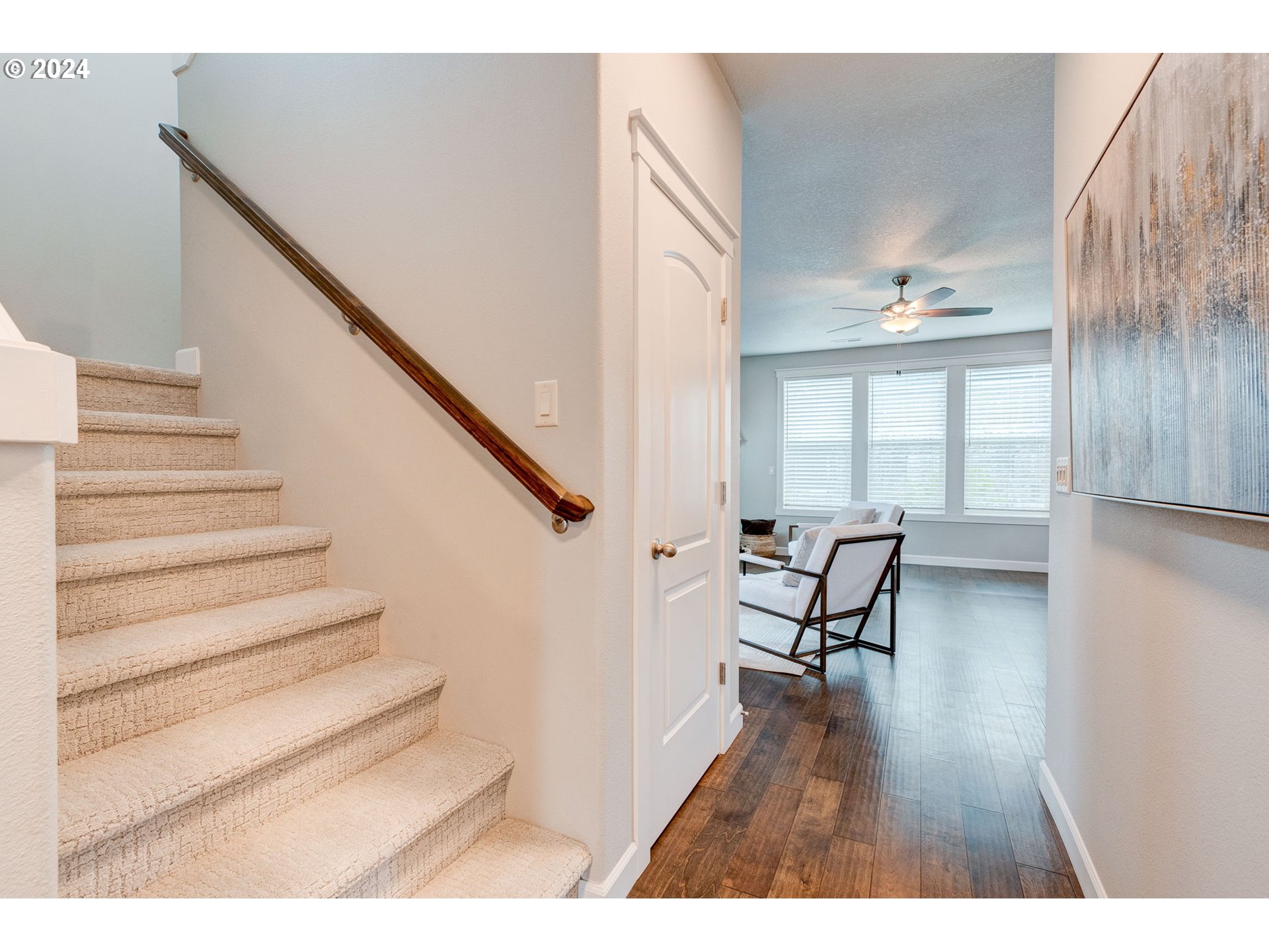 3293 North 10th Street Ridgefield, WA 98642 - Photo 24 of 47 a view of entryway and hall with wooden floor