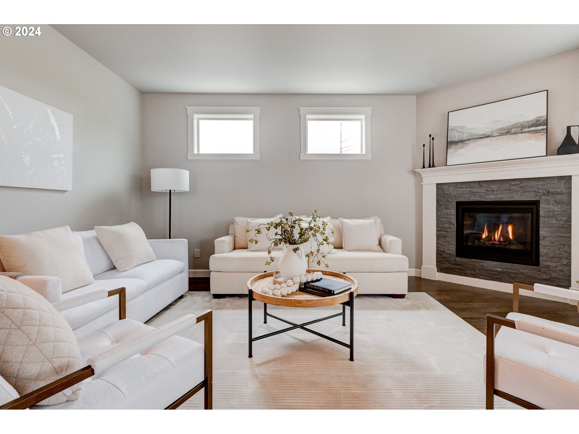 3293 North 10th Street Ridgefield, WA 98642 - Photo 9 of 47 a living room with furniture and a fireplace