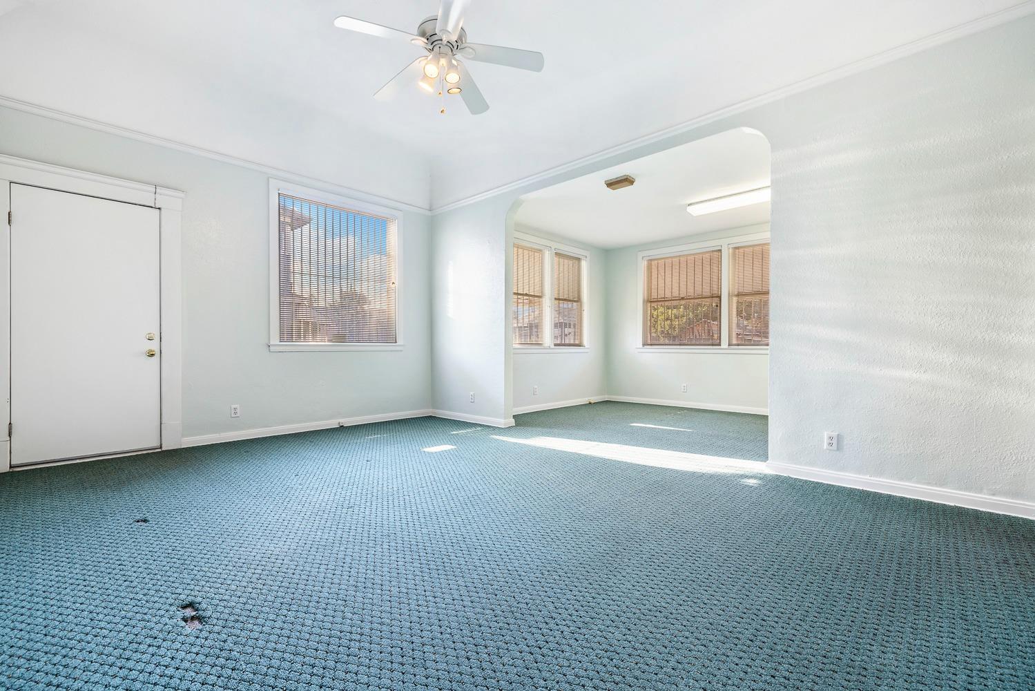 235 North Fulton Street Fresno, CA 93701 - Photo 18 of 43 a view of an empty room with a window