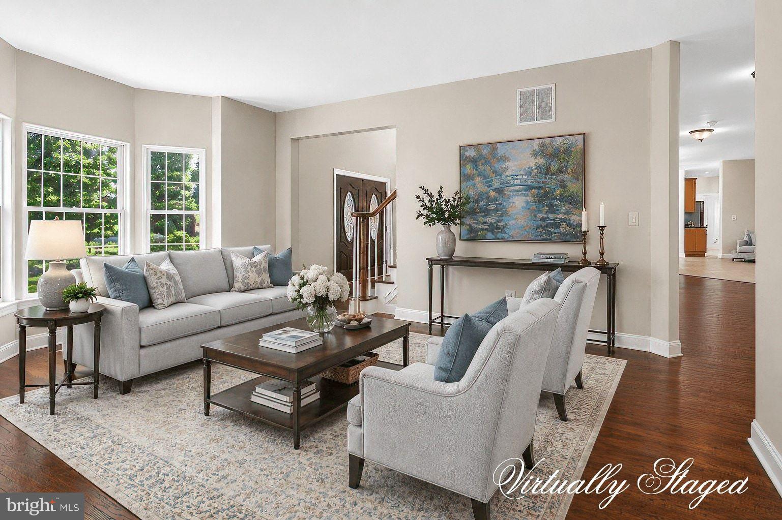 116 Rabbit Hill Road Princeton Junction, NJ 08550 - Photo 11 of 80 virtually staged livig room