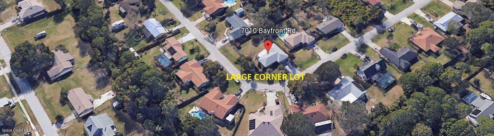 7010 Bayfront Road Cocoa, FL 32927 - Photo 35 of 36 AIREL CORNER LOT