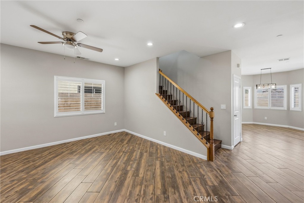 956 West Tibbot Street Rialto, CA 92377 - Photo 5 of 37 a view of an entryway with wooden floor