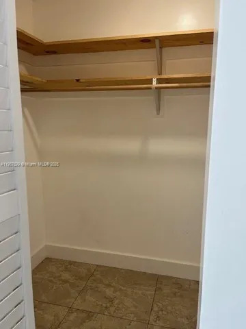 a garden view with a seating space