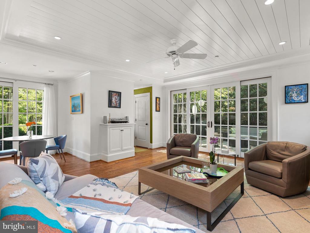 4400 Elm Street Chevy Chase, MD 20815 - Photo 22 of 61 a living room with furniture and a large window