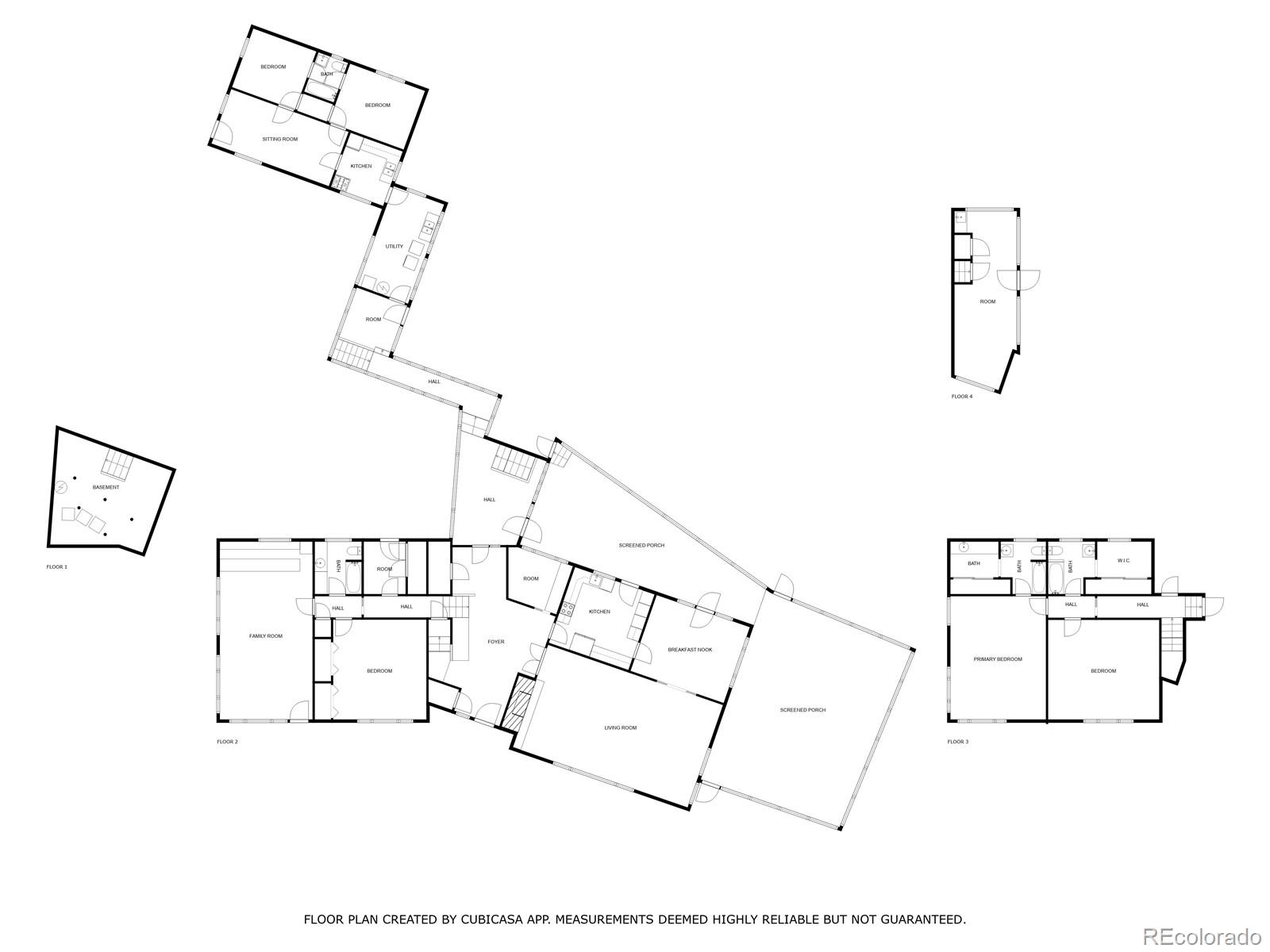 7076 Inspiration Drive Parker, CO 80138 - Photo 50 of 50 a picture of floor plan