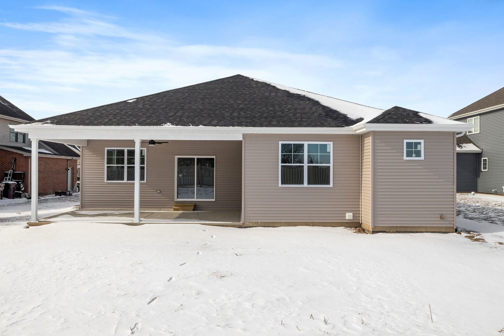 203 Hickory Street Peotone, IL 60468 - Photo 18 of 20 a front view of a house with a yard