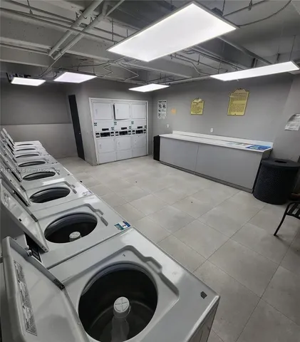 a view of kitchen and utility room