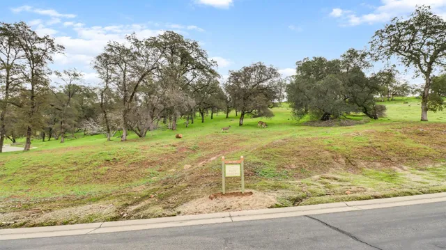a backyard of a house with a yard and outdoor seating