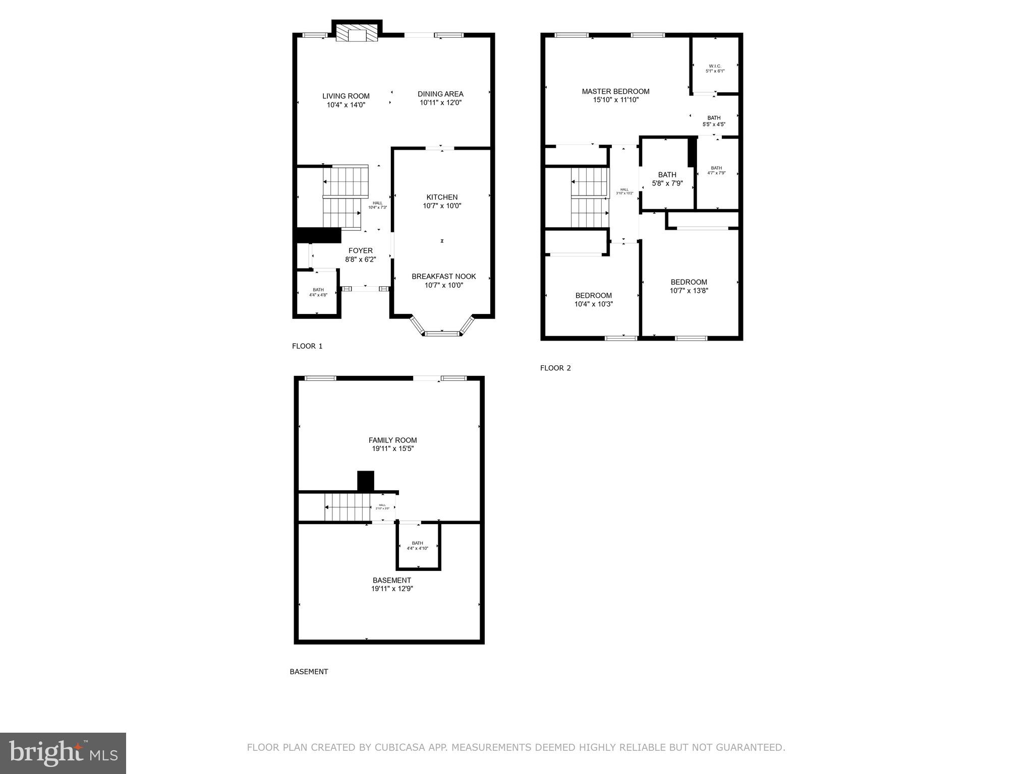 8610 Kelso Terrace Gaithersburg, MD 20877 - Photo 33 of 33 a picture of a floor plan
