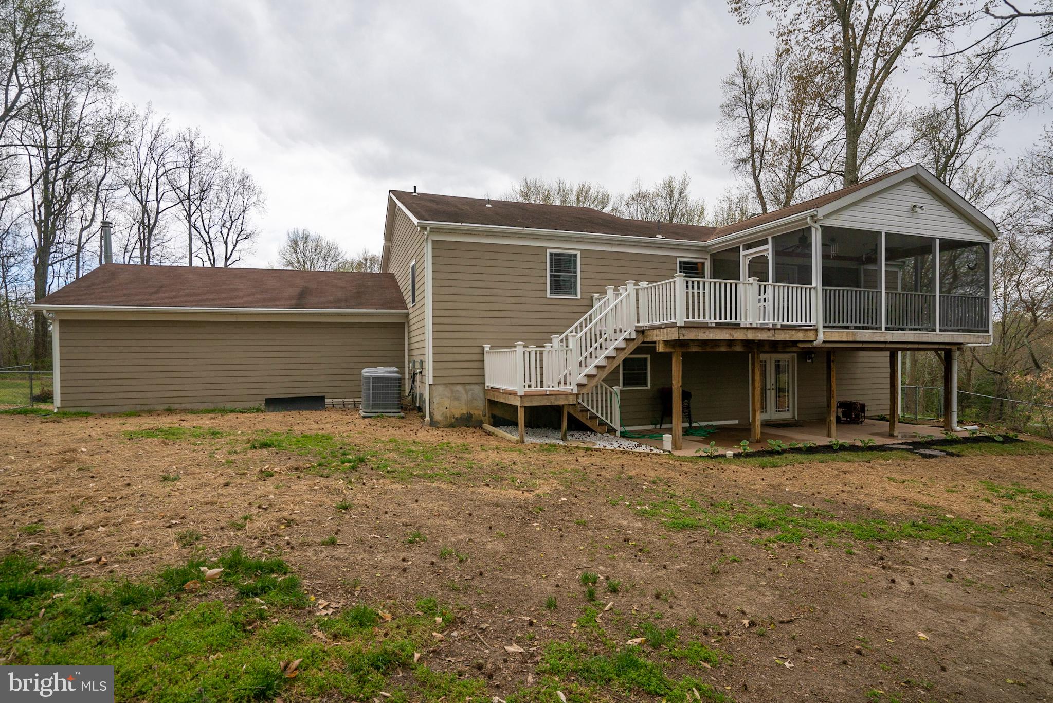1951 Watson Road Owings, MD 20736 - Photo 29 of 31 Rear of home, fenced in rear yard