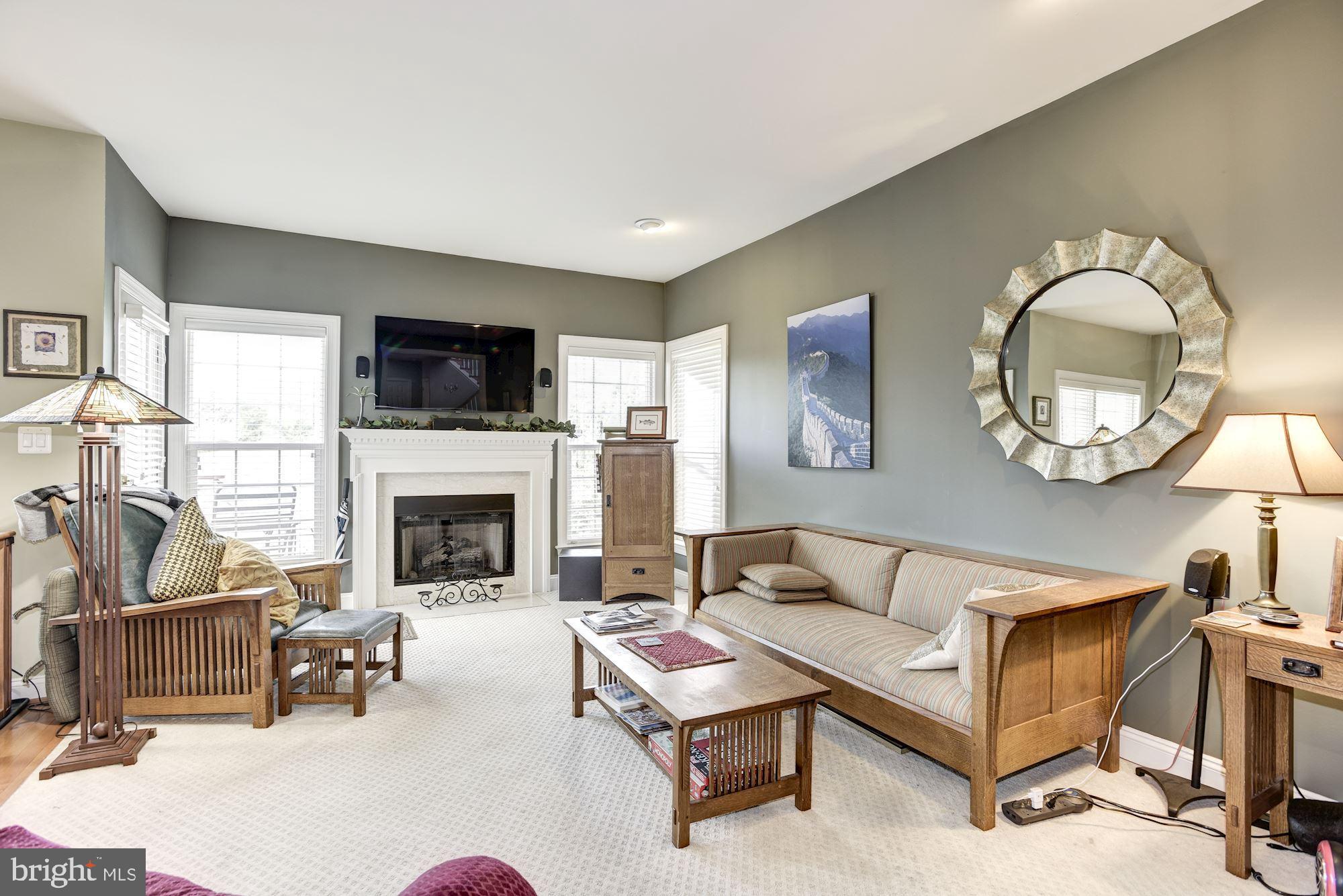 20077 Inverness Square Ashburn, VA 20147 - Photo 10 of 29 Family Room with Cozy Fireplace