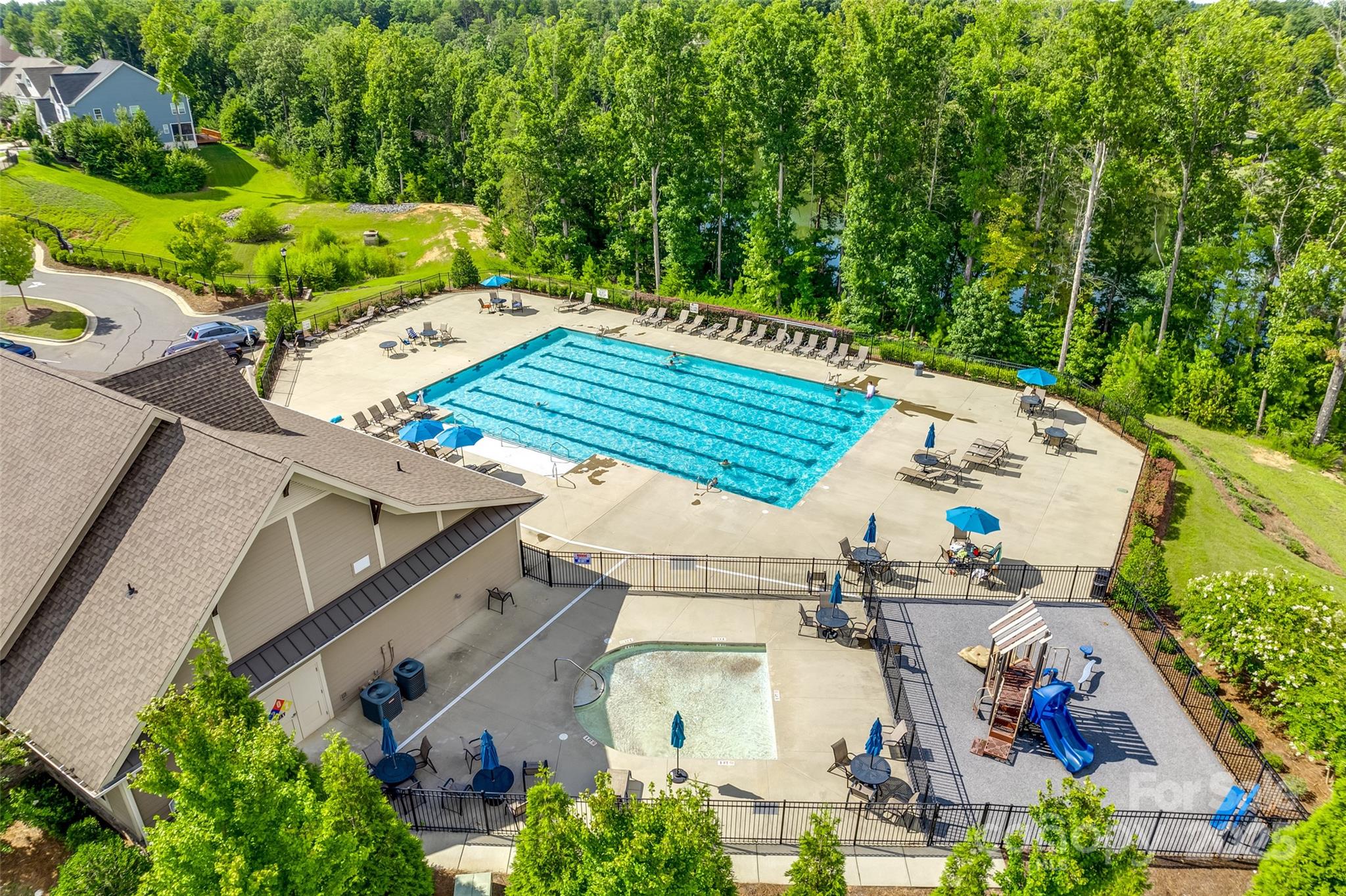 1056 Emory Lane Fort Mill, SC 29708 - Photo 46 of 48 an aerial view of a house with a yard
