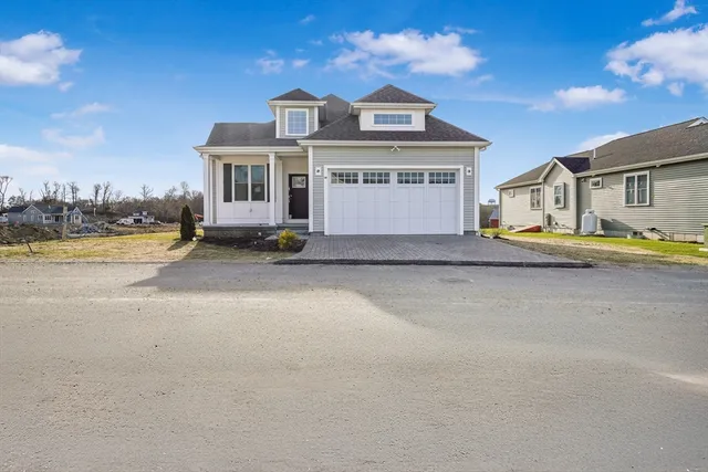a view of a house with a outdoor space