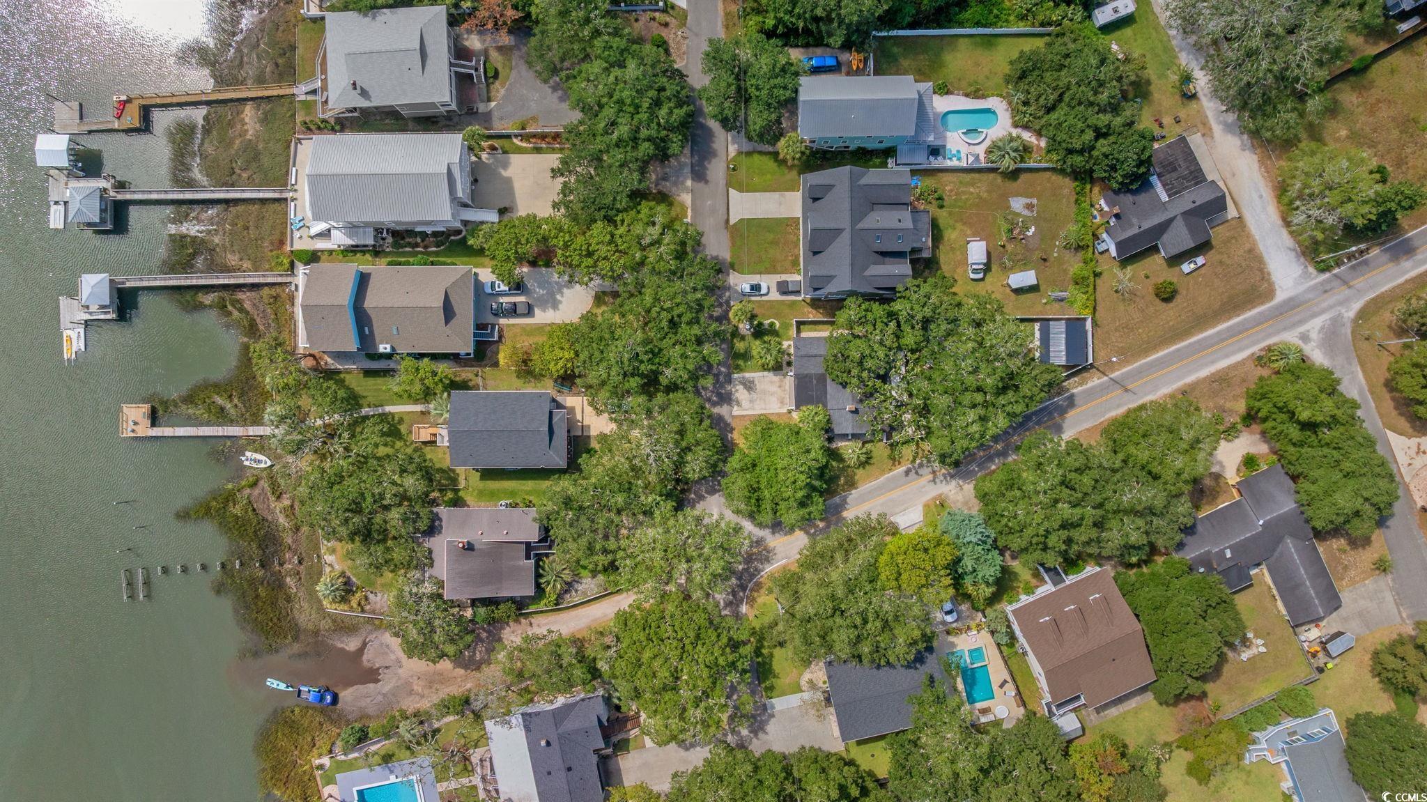 3118 State Rd S-26-816 Murrells Inlet, SC 29576 - Photo 36 of 40 Aerial overview of property's location featuring nearby suburban area