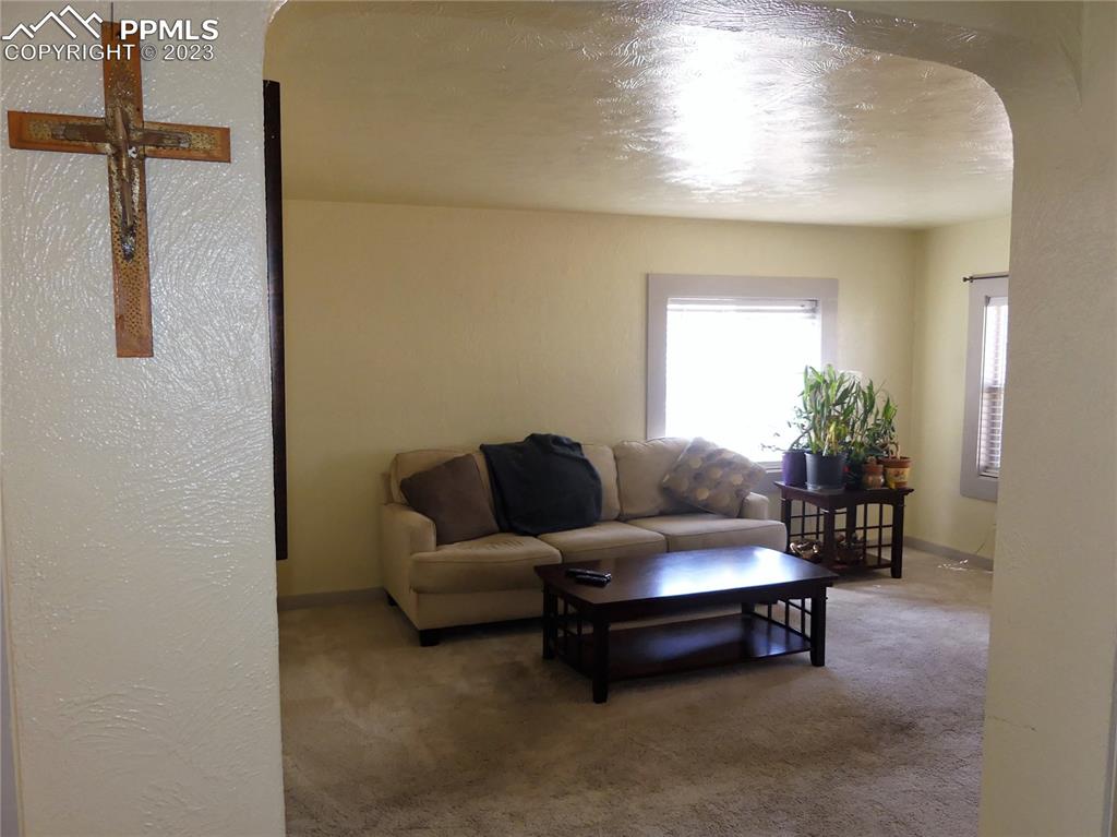 811 Prairie Road Colorado Springs, CO 80909 - Photo 17 of 34 a living room with furniture and a potted plant