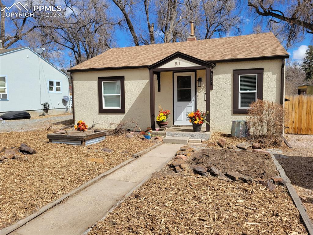 811 Prairie Road Colorado Springs, CO 80909 - Photo 34 of 34 a front view of a house with sitting space