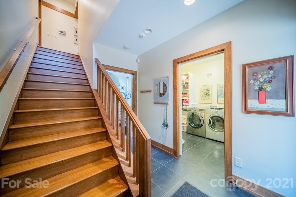 2827 Rothwood Drive Charlotte, NC 28211 - Photo 28 of 30 a view of entryway and hall with wooden floor