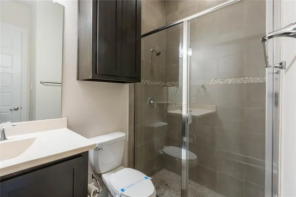 a view of a room with an empty space