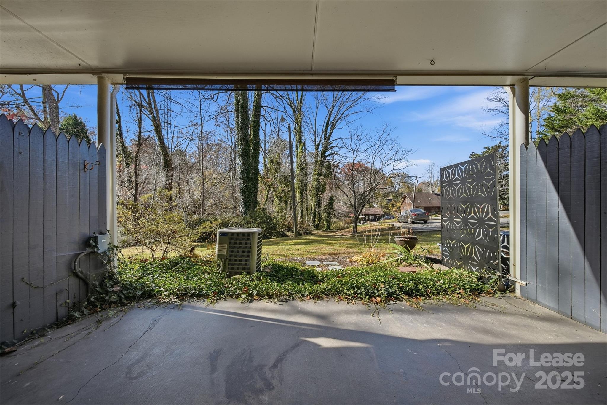 2705 North Center Street, Unit 78 Hickory, NC 28601 - Photo 15 of 17 a view of a back yard from a balcony
