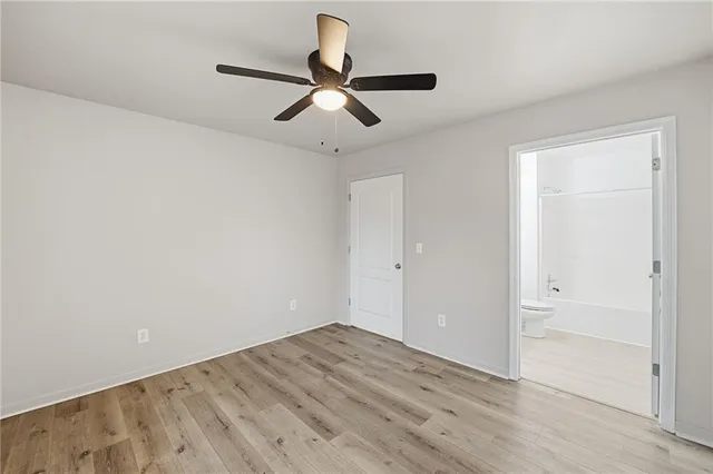 wooden floor in an empty room