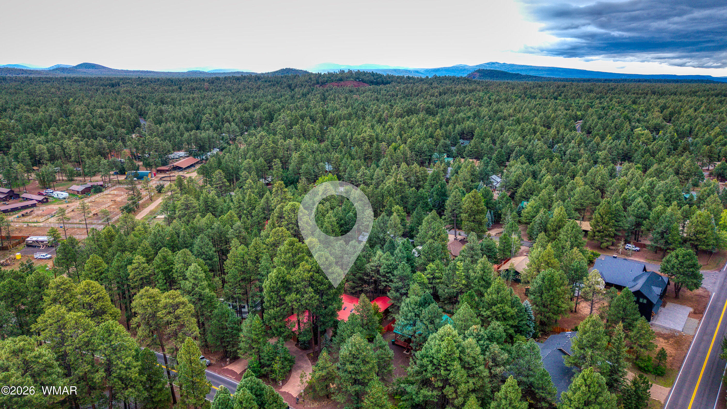5155 Buck Springs Road Pinetop, AZ 85935 - Photo 37 of 37 a view of a lush green field
