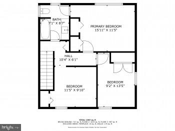 3825 Rockdale Road Manchester, MD 21102 - Photo 49 of 50 Second Level Floor Plan