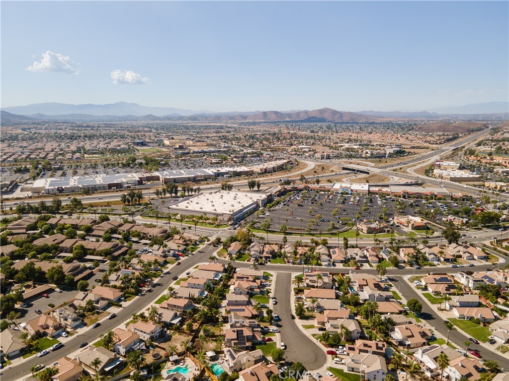 30141 Antelope Road Menifee, CA 92584 - Photo 22 of 47 an aerial view of residential building and parking space