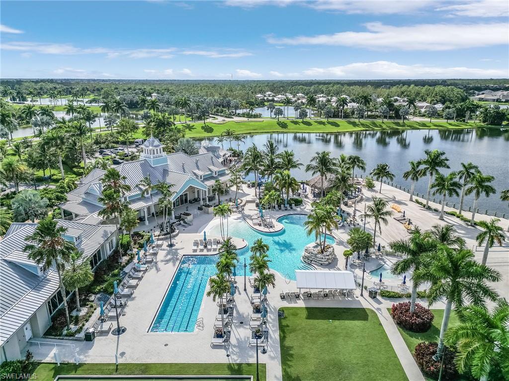 14226 Charthouse Circle Naples, FL 34114 - Photo 12 of 46 an aerial view of a city with lake view