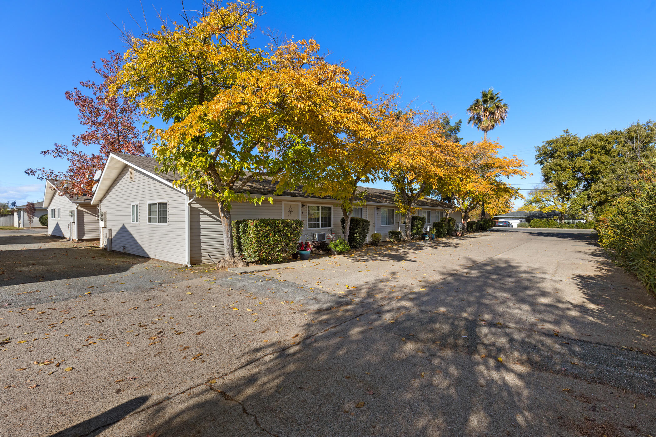 Wide Driveways Providing an Open Feel