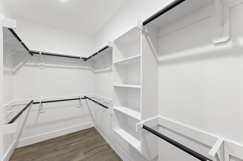 1504 Blackthorne Lane Krum, TX 76249 - Photo 18 of 30 a view of an empty walk in closet