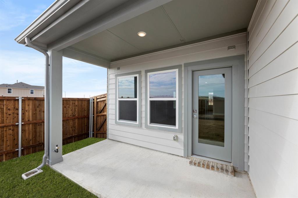 1504 Blackthorne Lane Krum, TX 76249 - Photo 26 of 30 a view of a porch door