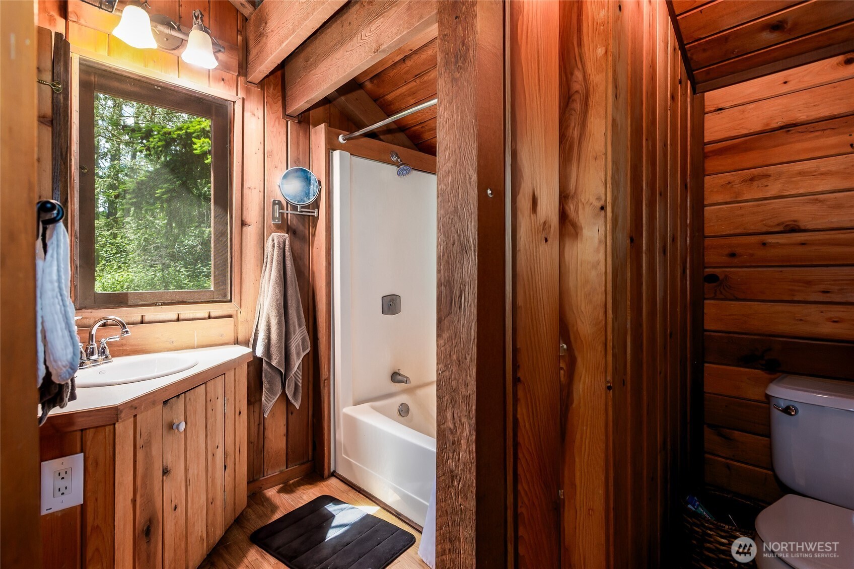 128 White Point Road Friday Harbor, WA 98250 - Photo 11 of 40 a bathroom with a bathtub and a shower