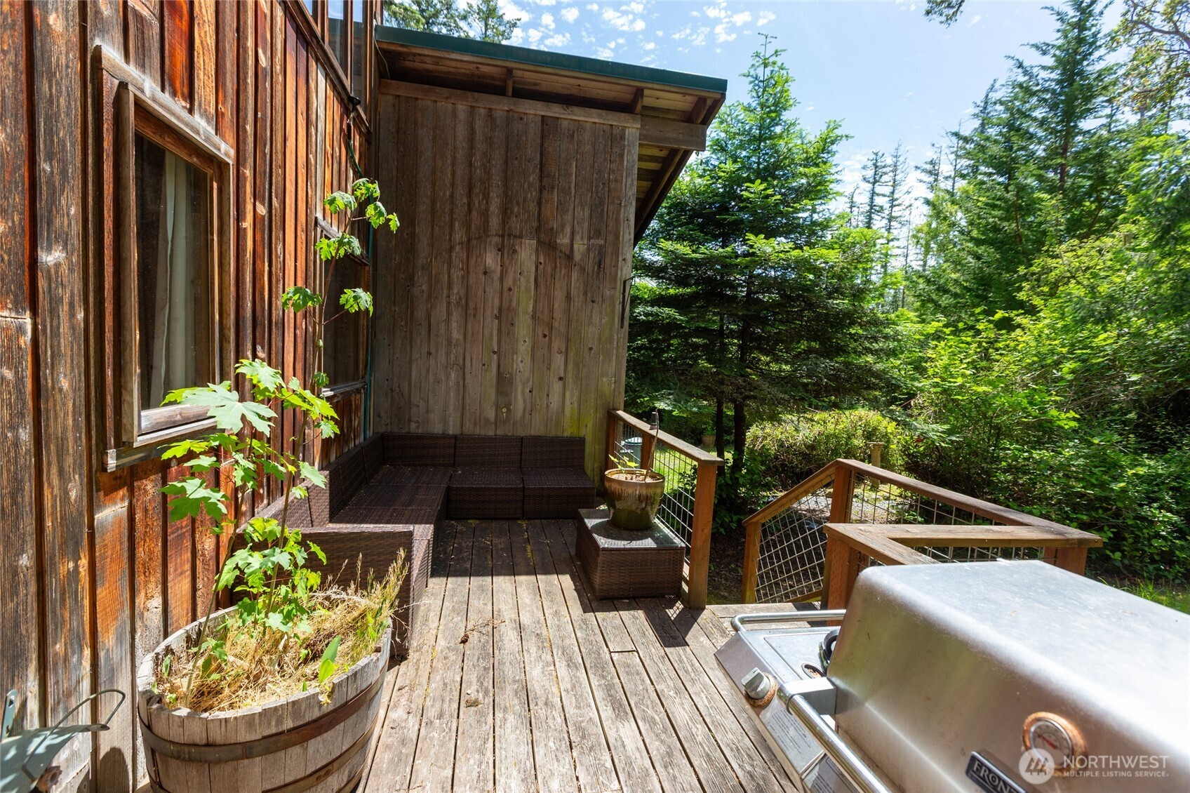 128 White Point Road Friday Harbor, WA 98250 - Photo 18 of 40 a view of a chairs and table on the balcony