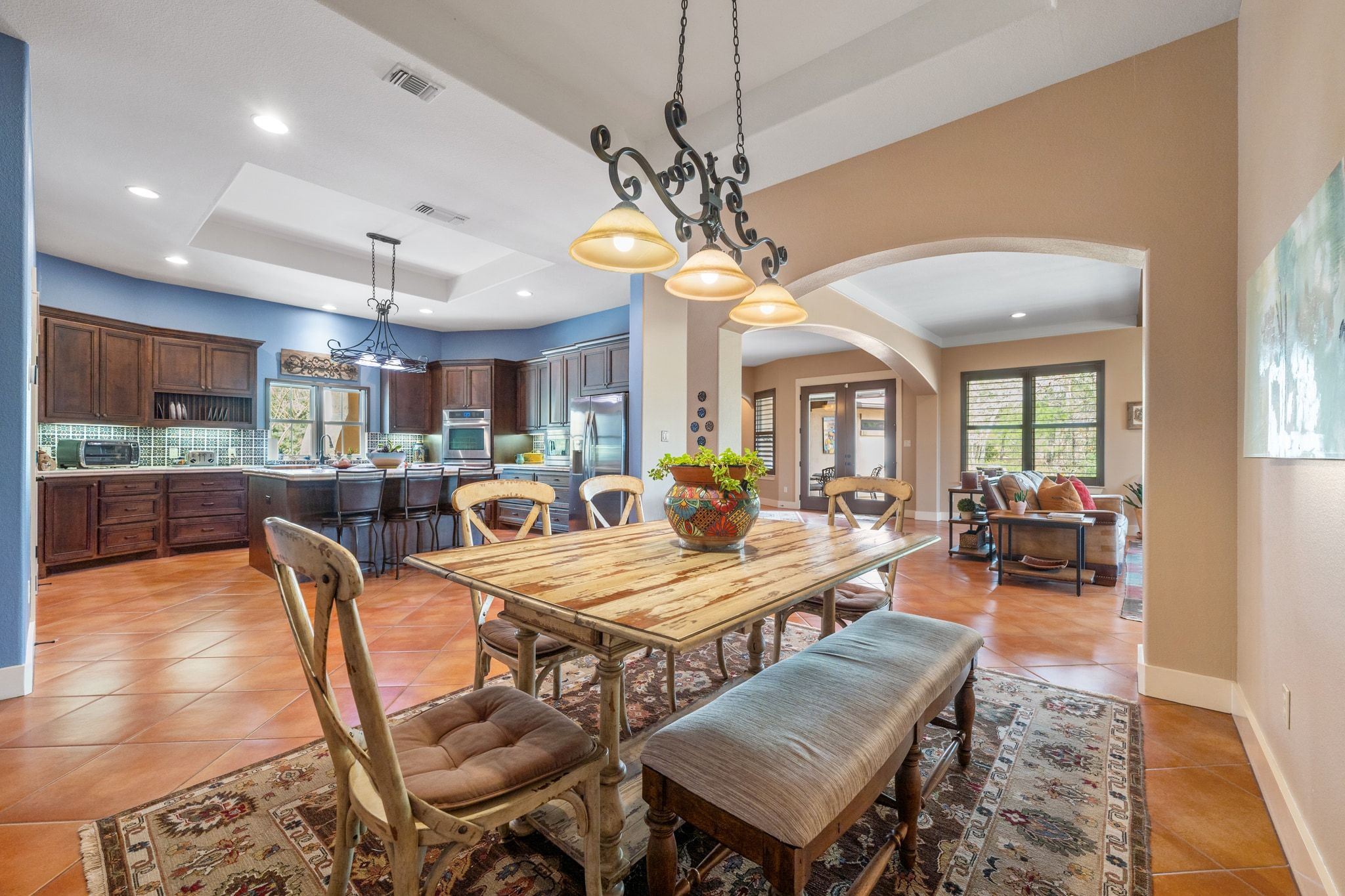 129 Painted Post Bastrop, TX 78602 - Photo 20 of 40 The dining room offers ample space for a sizable dining table where you can enjoy both everyday meals and fabulous dinner parties.