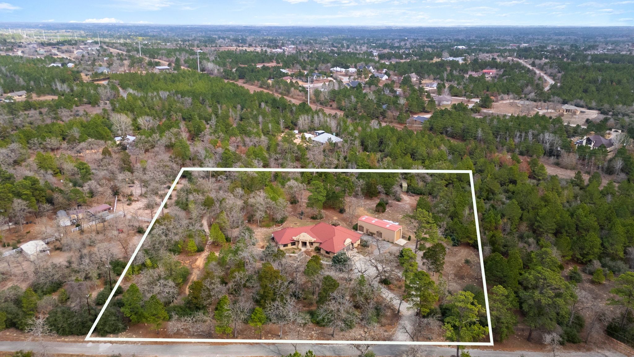 129 Painted Post Bastrop, TX 78602 - Photo 2 of 40 Experience this truly one-of-a-kind artisan Spanish Hacienda on 3.9 picturesque acres in Bastrop’s Circle D community.