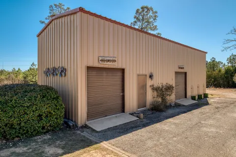 a house view with a outdoor space