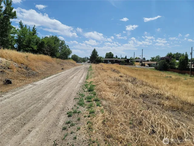 a front view of a building with a glass door