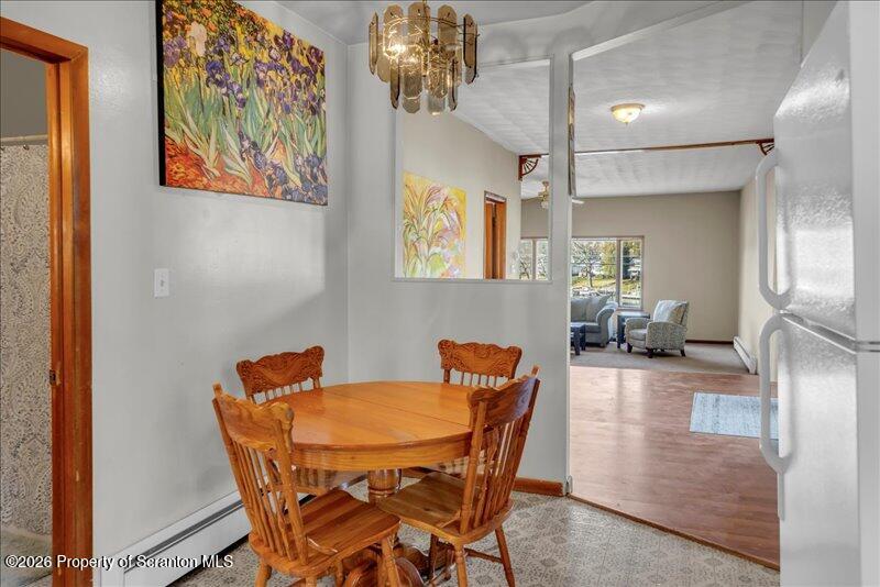 1228 Lake Road Factoryville, PA 18419 - Photo 21 of 43 a view of a dining room with furniture