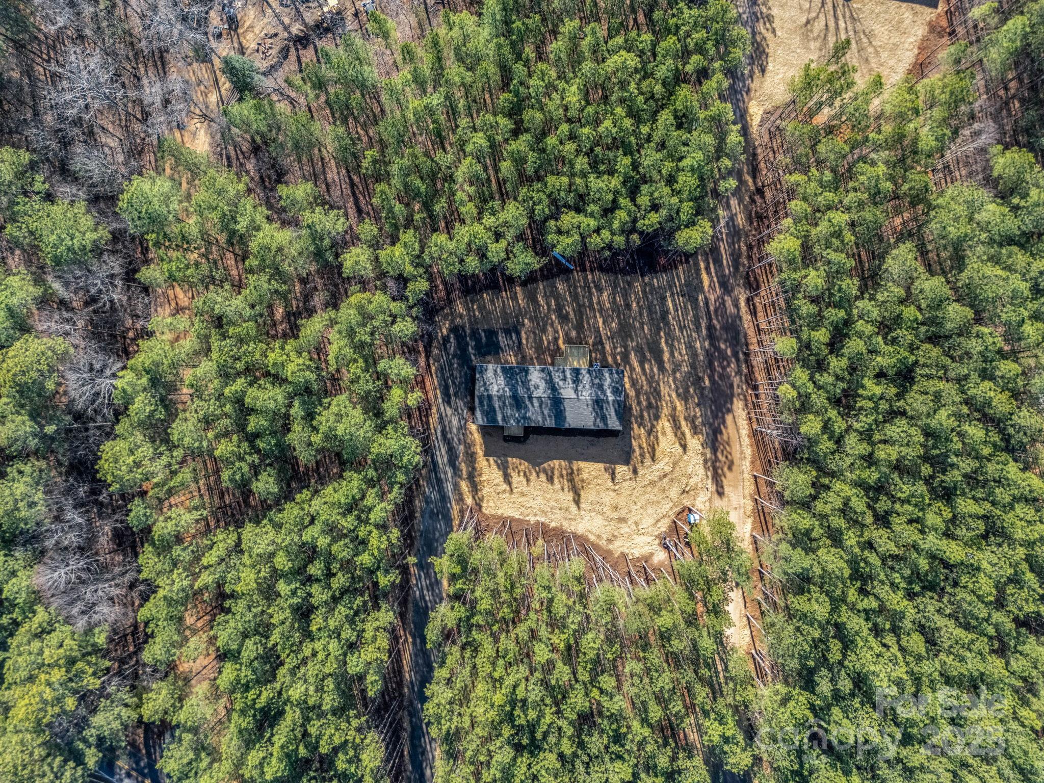 864 Tiney Road Ellenboro, NC 28040 - Photo 29 of 33 a view of a yard with plants and wooden fence