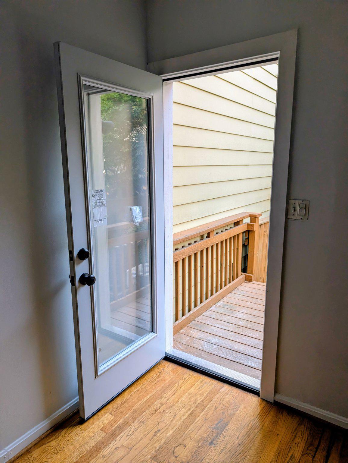 726 6th Street Northeast, Unit 1 Washington, DC 20002 - Photo 16 of 27 Inviting entry to backyard and secure parking pad.