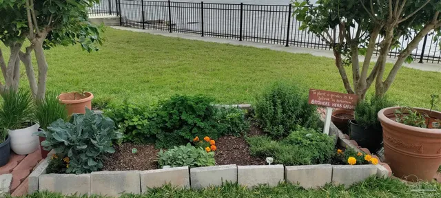 a view of a small space