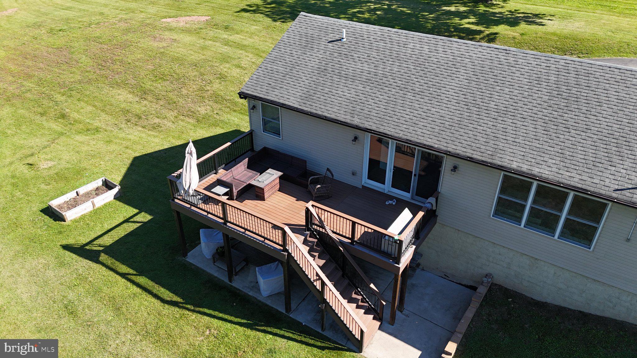 44 Worman Road Douglassville, PA 19518 - Photo 60 of 69 Charming deck overlooking lush greenery.
