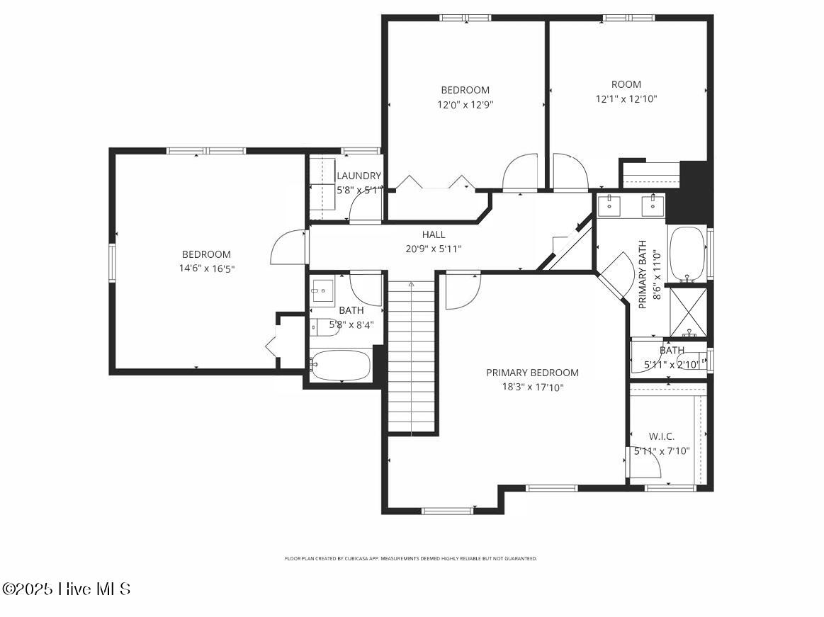 201 Willa's Court Holly Ridge, NC 28445 - Photo 77 of 77 Floor Plan Second Floor