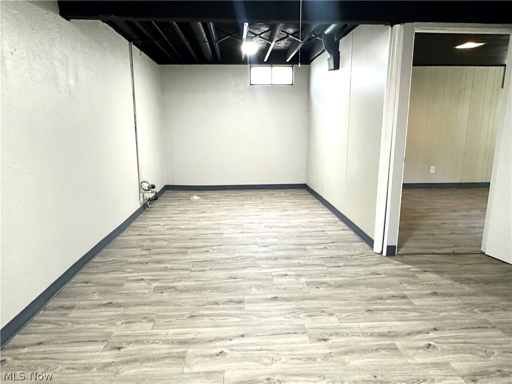 626 Lansing Road Akron, OH 44312 - Photo 15 of 17 Basement with wood-type flooring
